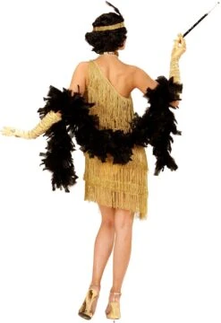 Flapper Jurk Goud -Halloween-Kostuums flapper jurk goud 3