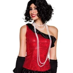 Flapper Parelketting Dubbel -Halloween-Kostuums flapper parelketting dubbel 2