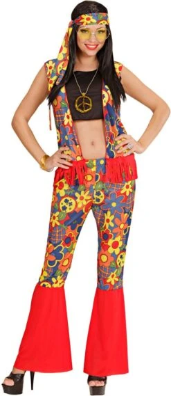 Flower Power Carnavalskleding Dames