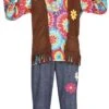 Flower Power Hippie Outfit Jongens -Halloween-Kostuums flower power hippie outfit jongens 0