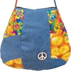 Flower Power Hippie Schoudertas -Halloween-Kostuums flower power hippie schoudertas 2
