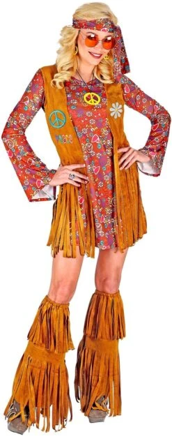 Flower Power Jurk Dames -Halloween-Kostuums flower power jurk dames 1