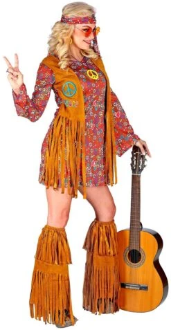 Flower Power Jurk Dames -Halloween-Kostuums flower power jurk dames 3