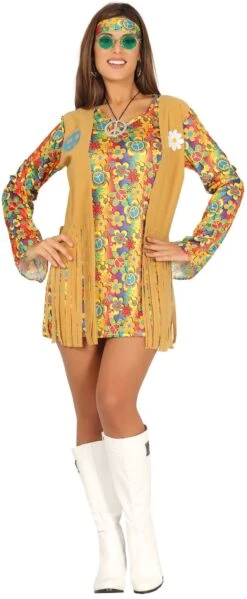 Flower Power Jurkje Dames