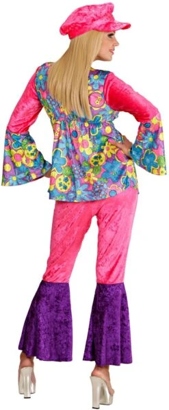 Flower Power Kostuum Dames -Halloween-Kostuums flower power kostuum dames 2