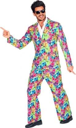 Flower Power Outfit Heren -Halloween-Kostuums flower power outfit heren 3