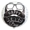 Folieballon Happy Beard Day -Halloween-Kostuums folieballon happy beard day 0