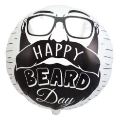 Folieballon Happy Beard Day