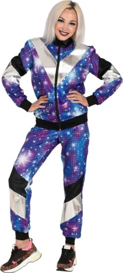 Fout 80s Discobal Trainingspak Volwassenen -Halloween-Kostuums fout 80s discobal trainingspak volwassenen 3