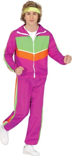 Fout Roze Trainingspak Heren