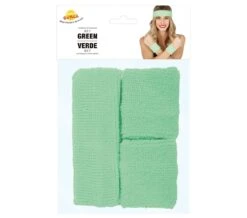 Foute Zweetbandjes Groen -Halloween-Kostuums foute zweetbandjes groen 2