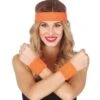 Foute Zweetbandjes Oranje -Halloween-Kostuums foute zweetbandjes oranje 0