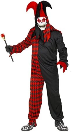 Gekke Clown Harley Quinn Outfit Heren