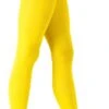 Gele Neon Legging One-size-volwassenen