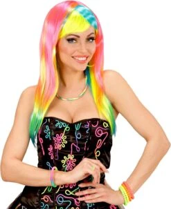 Geparelde Neon Armbanden 4 Stuks -Halloween-Kostuums geparelde neon armbanden 4 stuks 2