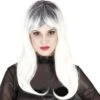 Gothic Lange Pruik Wit -Halloween-Kostuums gothic lange pruik wit 0