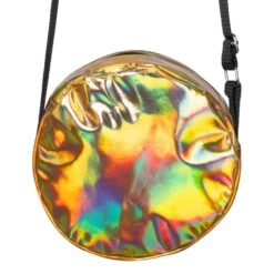 Gouden Holografische Schoudertas -Halloween-Kostuums gouden holografische schoudertas 3