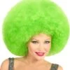 Groene Afro Pruik Extra Groot -Halloween-Kostuums groene afro pruik extra groot 0