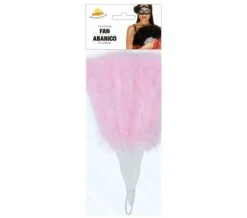 Grote Waaier Met Roze Veren -Halloween-Kostuums grote waaier met roze veren 2