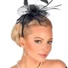 Haarband 20s Zwart Cocktail