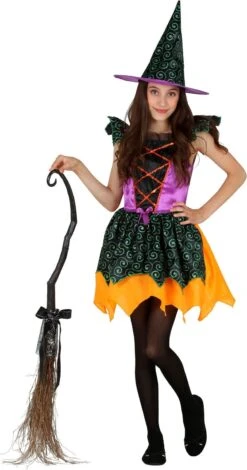 Halloween Heks Jurkje Meisjes -Halloween-Kostuums halloween heks jurkje meisjes 2