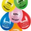 Happy Birthday Gekleurde Ballonnen -Halloween-Kostuums happy birthday gekleurde ballonnen 0