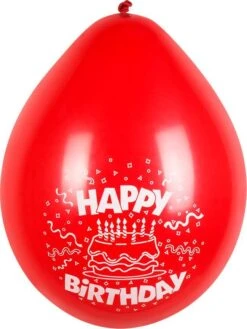 Happy Birthday Gekleurde Ballonnen -Halloween-Kostuums happy birthday gekleurde ballonnen 1