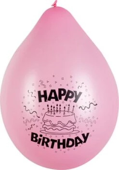 Happy Birthday Gekleurde Ballonnen -Halloween-Kostuums happy birthday gekleurde ballonnen 3