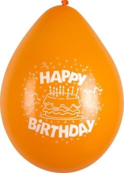 Happy Birthday Gekleurde Ballonnen -Halloween-Kostuums happy birthday gekleurde ballonnen 4