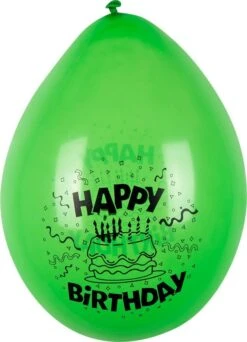 Happy Birthday Gekleurde Ballonnen -Halloween-Kostuums happy birthday gekleurde ballonnen 6