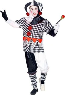Harlekijn Carnaval Kostuum -Halloween-Kostuums harlekijn carnaval kostuum 3