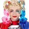 Harley Quinn Pruik Batman Vrouwen -Halloween-Kostuums harley quinn pruik batman vrouwen 0