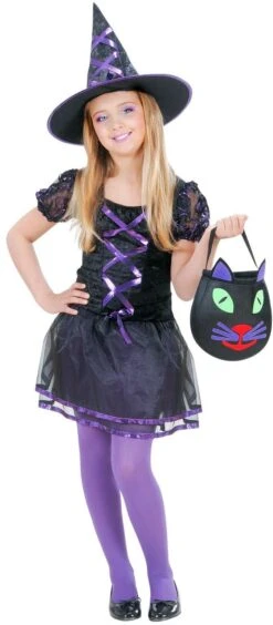 Heks Jurk Kind -Halloween-Kostuums heks jurk kind 1