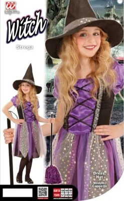 Halloween-Kostuums -Halloween-Kostuums heks pak kind 1