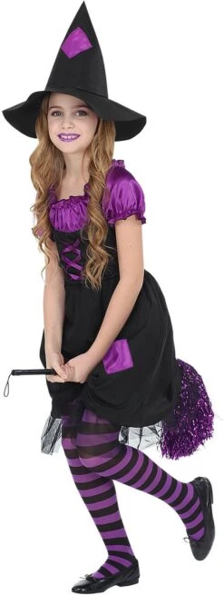 Heksen Kostuum Meisje -Halloween-Kostuums heksen kostuum meisje 2