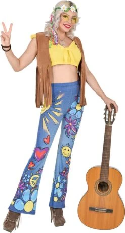Hippie 70s Broek -Halloween-Kostuums hippie 70s broek 3