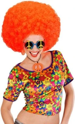 Hippie Bril Meerkleurig -Halloween-Kostuums hippie bril meerkleurig 5