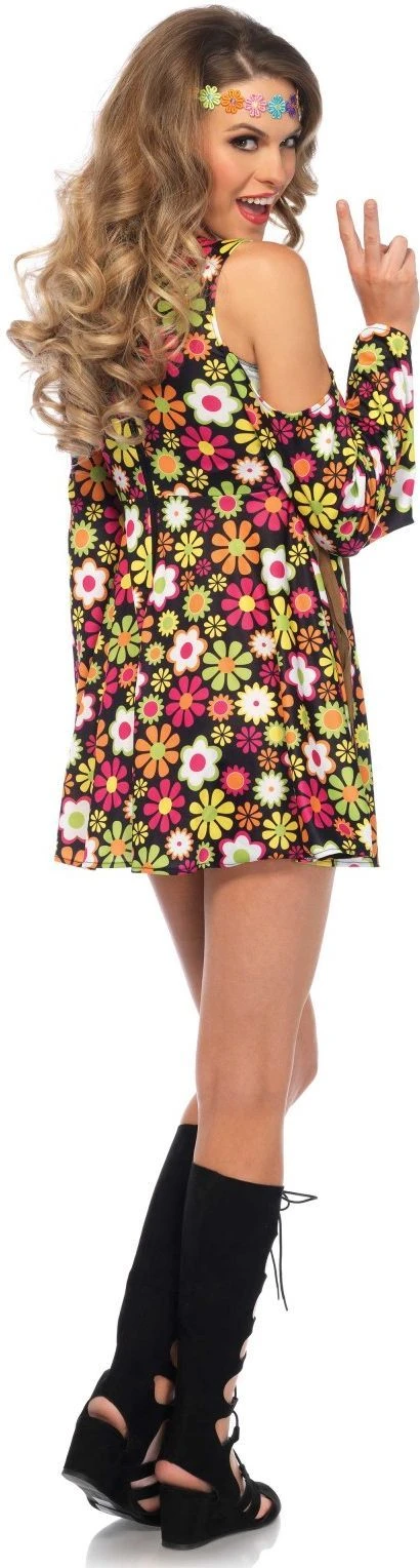 Hippie Carnaval Jurk 5 Hippie Carnaval Jurk - Afbeelding 3