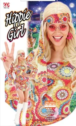 Hippie Jurkje -Halloween-Kostuums hippie jurkje 2