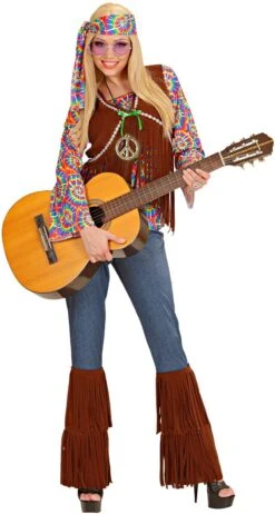 Hippie Kleding Dame -Halloween-Kostuums hippie kleding dame 3