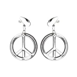 Hippie Peace Ketting En Oorbellen -Halloween-Kostuums hippie peace ketting en oorbellen 1
