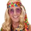 Hippie Pruik Blond -Halloween-Kostuums hippie pruik blond 0