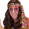 Hippie Pruik Bruin -Halloween-Kostuums hippie pruik bruin 0