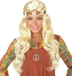 Hippie Pruik Met Madeliefjes Hoofdband