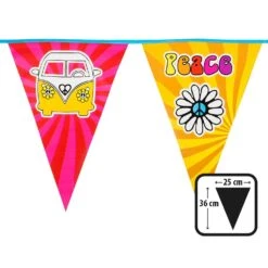 Hippie Thema Vlaggenlijn