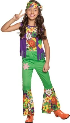 Hippie Woodstock Outfit Meisje