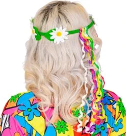 Hippies Hoofdband Met Lintjes -Halloween-Kostuums hippies hoofdband met lintjes 2