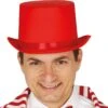 Hoge Hoed Luxe Rood -Halloween-Kostuums hoge hoed luxe rood 0