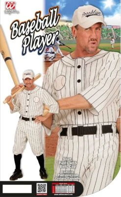 Honkbal Kostuum Carnaval -Halloween-Kostuums honkbal kostuum carnaval 3