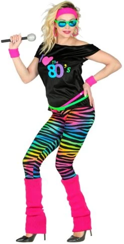 I Love The 80s Outfit Dames -Halloween-Kostuums i love the 80s outfit dames 3